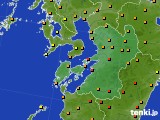 2023年05月29日の熊本県のアメダス(気温)