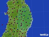 2023年05月30日の岩手県のアメダス(日照時間)