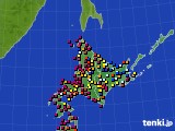 北海道地方のアメダス実況(日照時間)(2023年05月31日)