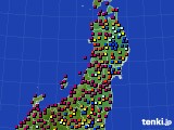 東北地方のアメダス実況(日照時間)(2023年05月31日)