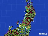 東北地方のアメダス実況(日照時間)(2023年06月01日)