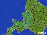 2023年06月01日の道央のアメダス(日照時間)