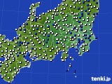 関東・甲信地方のアメダス実況(風向・風速)(2023年06月01日)