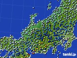 北陸地方のアメダス実況(降水量)(2023年06月02日)