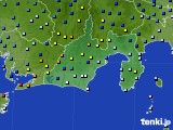 静岡県のアメダス実況(降水量)(2023年06月02日)