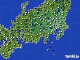 関東・甲信地方のアメダス実況(風向・風速)(2023年06月03日)