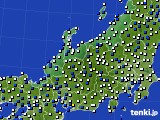 2023年06月03日の北陸地方のアメダス(風向・風速)