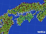 2023年06月04日の四国地方のアメダス(日照時間)
