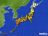 アメダス実況(気温)(2023年06月04日)