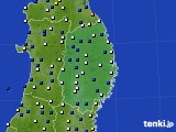 岩手県のアメダス実況(風向・風速)(2023年06月04日)