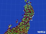 東北地方のアメダス実況(日照時間)(2023年06月05日)