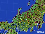 北陸地方のアメダス実況(日照時間)(2023年06月05日)