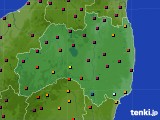 福島県のアメダス実況(日照時間)(2023年06月05日)