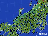 2023年06月06日の北陸地方のアメダス(日照時間)