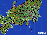 関東・甲信地方のアメダス実況(日照時間)(2023年06月07日)