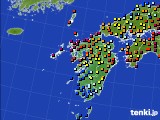 九州地方のアメダス実況(日照時間)(2023年06月07日)