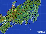 関東・甲信地方のアメダス実況(日照時間)(2023年06月09日)