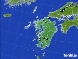 九州地方のアメダス実況(降水量)(2023年06月13日)