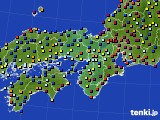 近畿地方のアメダス実況(日照時間)(2023年06月13日)