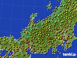 2023年06月13日の北陸地方のアメダス(気温)