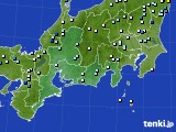 東海地方のアメダス実況(降水量)(2023年06月14日)