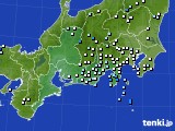2023年06月15日の東海地方のアメダス(降水量)