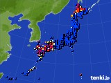 アメダス実況(日照時間)(2023年06月15日)