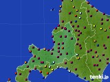 2023年06月16日の道央のアメダス(日照時間)