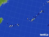沖縄地方のアメダス実況(風向・風速)(2023年06月18日)