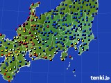 関東・甲信地方のアメダス実況(日照時間)(2023年06月23日)