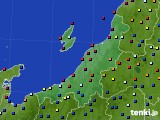 2023年06月24日の新潟県のアメダス(日照時間)