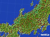 2023年06月26日の北陸地方のアメダス(気温)
