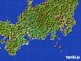 2023年06月26日の東海地方のアメダス(気温)