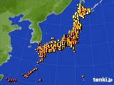 アメダス実況(気温)(2023年06月26日)