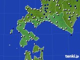 2023年06月26日の道南のアメダス(風向・風速)