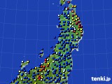 東北地方のアメダス実況(日照時間)(2023年06月27日)