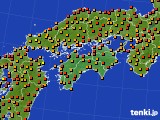 2023年06月27日の四国地方のアメダス(気温)