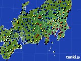 関東・甲信地方のアメダス実況(日照時間)(2023年06月28日)