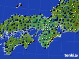 2023年06月28日の近畿地方のアメダス(日照時間)
