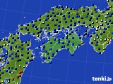 2023年06月28日の四国地方のアメダス(日照時間)