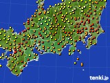 東海地方のアメダス実況(気温)(2023年06月28日)