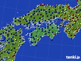 2023年06月29日の四国地方のアメダス(日照時間)