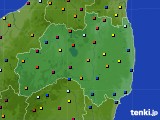 2023年06月29日の福島県のアメダス(日照時間)
