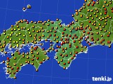 2023年06月29日の近畿地方のアメダス(気温)