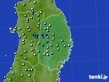 2023年06月30日の岩手県のアメダス(降水量)