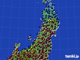 東北地方のアメダス実況(日照時間)(2023年07月02日)