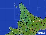 2023年07月02日の道北のアメダス(日照時間)