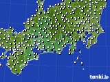 東海地方のアメダス実況(風向・風速)(2023年07月02日)