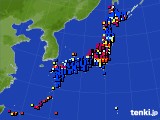 アメダス実況(日照時間)(2023年07月03日)