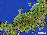 北陸地方のアメダス実況(気温)(2023年07月03日)